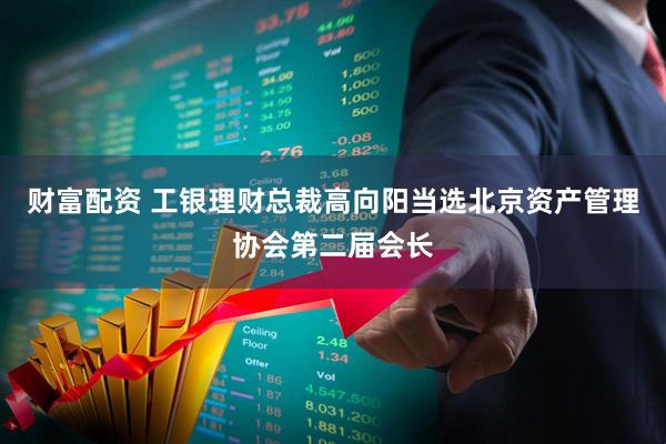 财富配资 工银理财总裁高向阳当选北京资产管理协会第二届会长