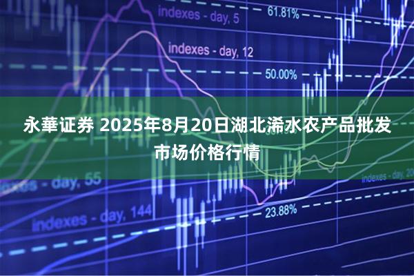 永華证券 2025年8月20日湖北浠水农产品批发市场价格行情